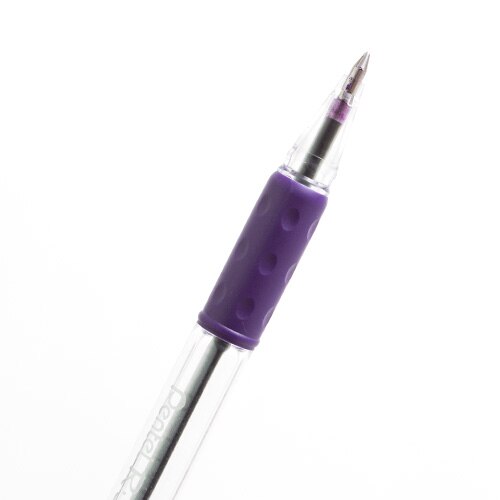 Pentel, Rollerball/Ballpoint, Art & School, RSVP, Stick, Pen, Fine, 50886, Violet